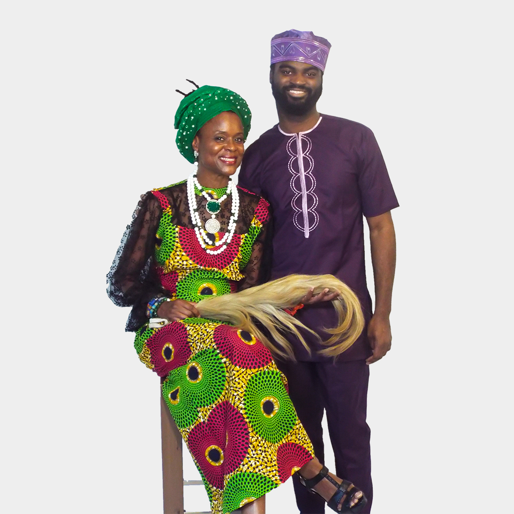 African Ankara outfit for men and women
