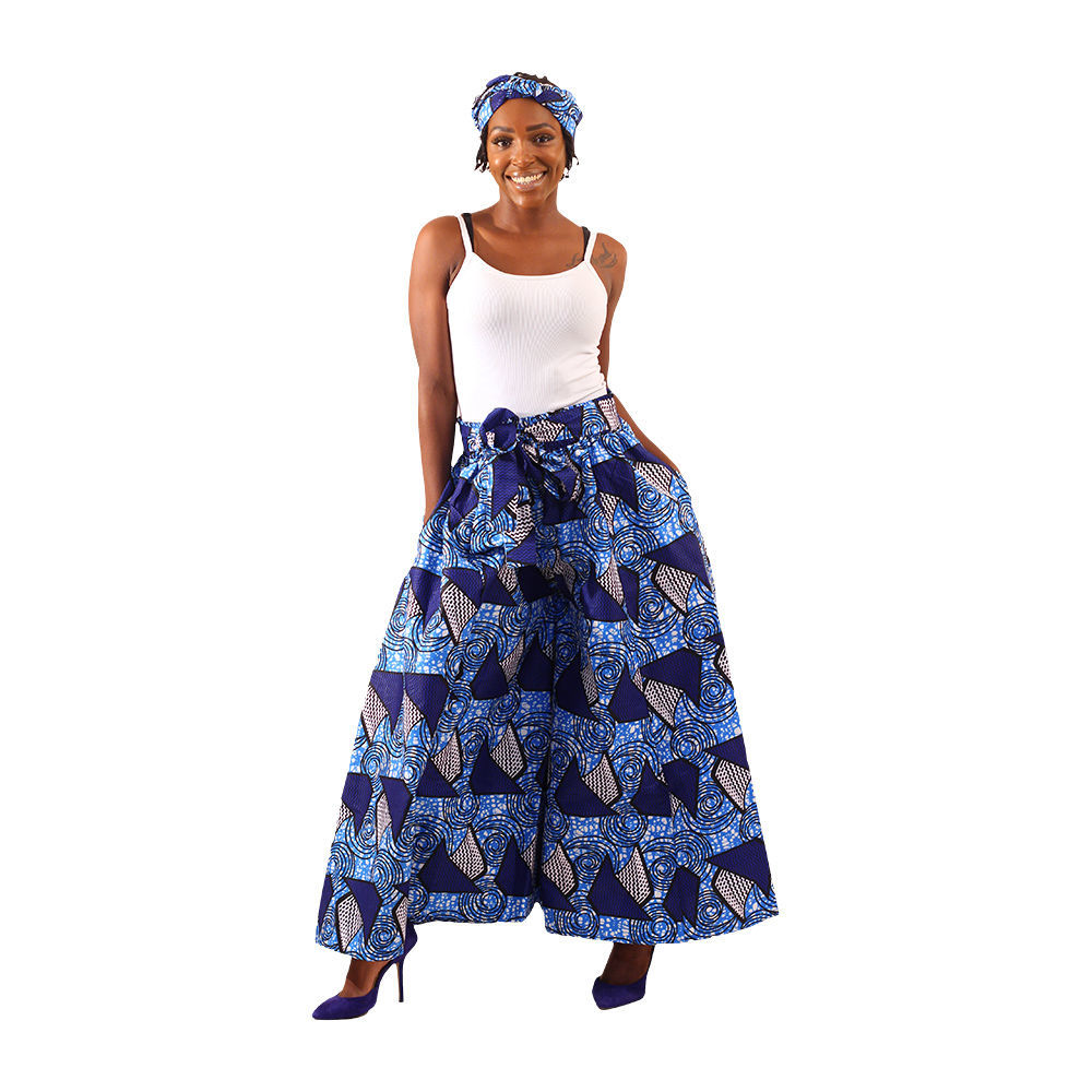 African Print Palazzo Pants - Rema Collections